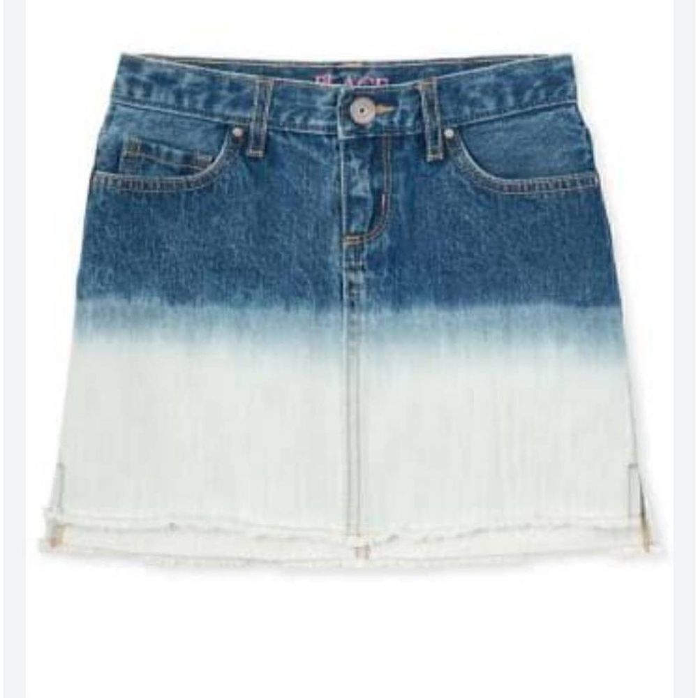 NWT Children's Place Ombre Denim Skirt